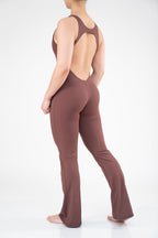 CRYSTAL FLARE JUMPSUIT