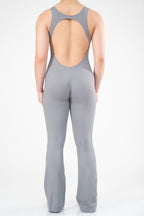CRYSTAL FLARE JUMPSUIT
