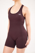 AMARA'S RIBBED SHORT SUIT