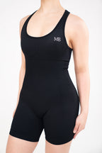 AMARA'S RIBBED SHORT SUIT
