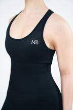 AMARA'S RIBBED SHORT SUIT